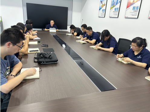 凝心聚力优服务 提质增效促发展 —— 山东荣翔工程咨询有限公司召开8月工作例会